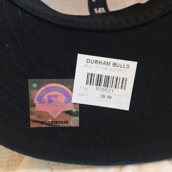 Durham Bulls ball cap NWT - Picture 4 of 7